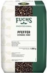 Fuchs Professional - Pfeffer schwarz ganz | 1 kg im gro&szlig;en Beutel | Pfefferk&ouml;rner,