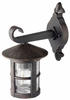 BRILLIANT Lampe Jordy Außenwandleuchte hängend schwarz-rost-braun/gewischt | 1x