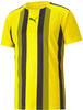 PUMA Herren Teamliga Striped Jersey Shirt, Cyber Yellow-puma Black, XXL EU