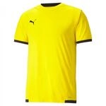 PUMA Unisex Kinder Teamliga Jersey Jr Shirt, Cyber Yellow-puma Black, 116 EU