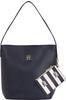 Tommy Hilfiger Iconic Tommy Bucket Bag Space Blue