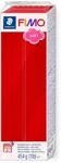 STAEDTLER FIMO soft 8021 Modelliermasse &ndash; Weihnachtsrot, 454 g | Ofenh&auml;rtend,