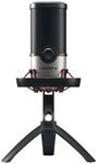 CHERRY UM 6.0 Advanced, USB-Mikrofon f&uuml;r Streaming, Podcast, Schwarz-Silber | 2