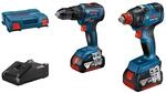 Bosch Professional 18V System Combo Kit: Drehschlagschrauber GDX 18V-200 +