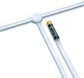 Oehlbach Digital Wire Two - Passive DAB+ Wurfantenne f&uuml;r DAB Radioempfang 75 Ohm -