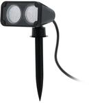 EGLO Erdspie&szlig;strahler Nema 1, 2 flammige Au&szlig;enleuchte, Bodenspie&szlig;lampe aus