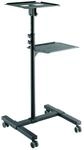 LogiLink BP0069 verstellbarer Projektor-/Laptopwagen Schwarz, Projektorwagen