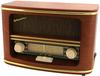 Roadstar HRA-1500N Nostalgie-Radio mit Echtholz-Gehäuse (UKW und MW Tuner, 12 Watt