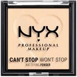 NYX Professional Makeup Can't Stop Won't Stop Mattifying Powder, Matte Finish,