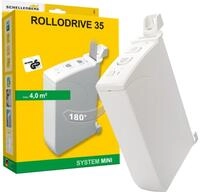 Schellenberg Elektrischer Gurtwickler RolloDrive 35, Aufputz‑Montage, bis 4 m&sup2;