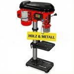 Hecht Profi Standbohrmaschine mit starken 600 Watt &ndash; 12-stufige...