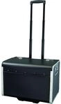 ALASSIO 45048 Trolley Aktenkoffer Parma aus Lederimitat, schwarz, ca. 37 x 53 x 37