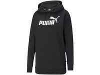 Puma Damen Pullover ESS Elongated Logo Hoodie TR, Black, M, 586874