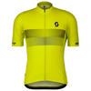 Scott RC Team 10 Fahrrad Trikot kurz gelb/schwarz 2024: Größe: M (46/48)