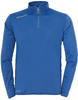 Uhlsport Herren Essential 1/4 Zip Top Sweatshirt, azurblau/Weiß, 2XL