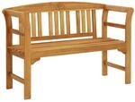 vidaXL Akazienholz Massiv Gartenbank Sitzbank Parkbank Holzbank Massivholzbank...