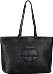 TOM TAILOR Rosabel Damen Shopper Umh&auml;ngetasche Rei&szlig;verschluss Gro&szlig; Schwarz