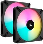 Corsair iCUE AF140 RGB ELITE 140mm PWM Doppelter L&uuml;ftersatz - Acht RGB-LEDs Pro