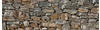 Komar Vlies Fototapete STONE WALL | 300 x 250 cm | Tapete, Wand Dekoration,