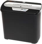 GENIE 255 CD Aktenvernichter, Silber/Schwarz, bis zu 7 Blatt