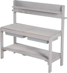 roba 456006GA, roba Matschk&uuml;che 'Outdoor+', grau lasiert mit abnehmbarer Abdeckung,