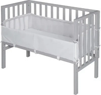 roba 8970TP-8V230, roba 2in1 Beistellbett 'roba Style' inkl. Matratze 45x90,