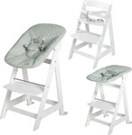 roba 75063WEV241, roba Hochstuhl Set 2in1 'Born Up' - Treppenhochstuhl 'Sit Up' +
