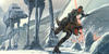 Komar Vlies Fototapete Star Wars Classic RMQ Hoth Battle Ground | Größe: 500 x 250