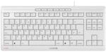 CHERRY Stream Keyboard TKL, Kabelgebundene Tastatur ohne Nummernblock, UK-Layout