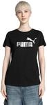 Puma ESS+ Damen-T-Shirt mit Metallic-Logo
