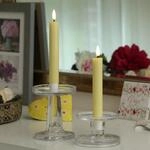 MARELIDA LED Stabkerzen Echtwachs Deluxe Homeart Dinnerkerzen Tafelkerzen mit