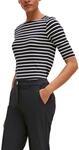 comma Damen 60.2.61.12.130.2128746 T-Shirt, 59G4 blau, 38