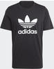 ADIDAS Men's Trefoil T-Shirt, Black, Medium