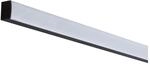 Paulmann 78903 Profil Square mit wei&szlig;em Diffusor 2m LED-Kan&auml;le Schwarz Leisten