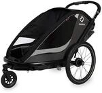 Hamax Cocoon Twin Kinderfahrradanh&auml;nger: grau/schwarz Twin