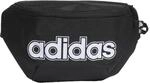 Adidas Unisex Classic Foundation Waist Bag, Black/White, One Size