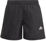 adidas Jungen Classic Badge of Sport Swim Shorts, Black, 5-6 Years