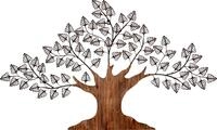 moebel direkt online Wanddekoration Deko-Baum