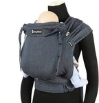Didymos DidyKlick 4u Babytrage - Halfbuckle Tragehilfe Graphit - f&uuml;r Babys und