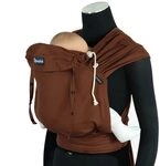 Didymos DidyKlick 4u Babytrage - Halfbuckle Tragehilfe Mocca - f&uuml;r Babys und