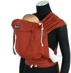 Didymos DidyKlick 4u Babytrage - Halfbuckle Tragehilfe Rusty Red - f&uuml;r Babys und