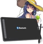 XPPen Deco LW Wireless Grafiktablett 10" x 6" Kabellos Zeichenpad mit X3 Elite