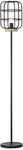 Brilliant Lampe, Gwen Standleuchte 1flg antik holz/schwarz korund, Metall/Holz,...