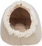 Trixie rutschfeste Kuschelh&ouml;hle f&uuml;r Katzen und Hunde im angesagten Boho-Design