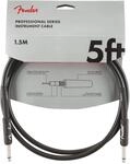 Fender Professional Series Instrumentenkabel, gerade, 1,5 m, schwarz