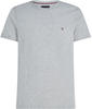 Tommy Hilfiger Herren Core Stretch Slim C-neck Tee Mw0mw27539 Kurzarm T-Shirts, Grau