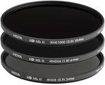 HOYA 3X Neutral Density Filters kit HD MkII IRND8/64/1000 &oslash;52 mm