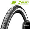 Continental Unisex-Adult 42-622 Ride City Bicycle Tire, Black/White, 28", 700 x 42C