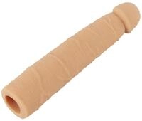 Nature Skin Extension Sleeve &ndash; erotische Penish&uuml;lle f&uuml;r M&auml;nner, mit augepr&auml;gter