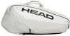 HEAD Unisex – Erwachsene Pro X Racquet Bag Tennistasche, weiß/schwarz, M